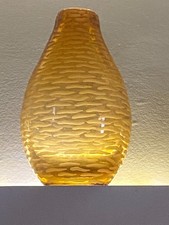 Vintage Large Heavy Glass Vase