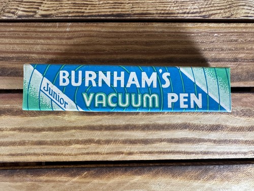 Burnham junior vacuum - vacuum, pen