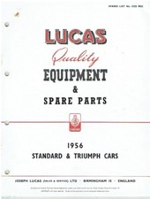 TRIUMPH TR3 & STANDARD 8 10