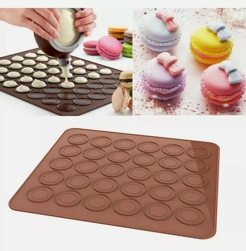 Silicone macaron mat tray - macaron,