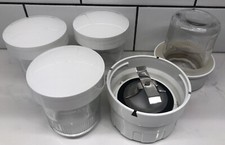 GENUINE KENWOOD CHEF AT320A GLASS MULTI MILL CHOPPER ATTACHMENT +3 XTR JARS BI64