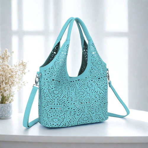 Women laser cut hobo - women,