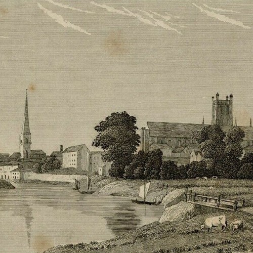 England worcester river severn - worcester,