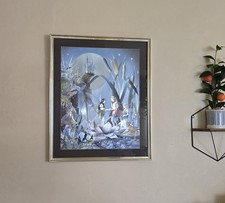 vintage Dufex foil art print