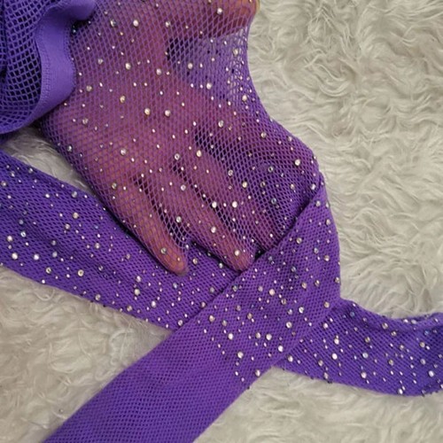 Fishnet rhinestone pantyhose - fishnet,