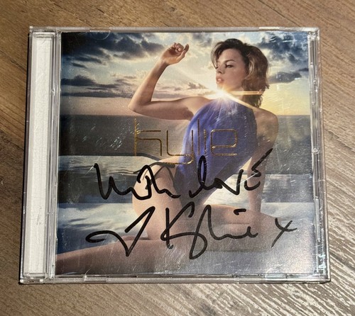 Signed kylie minogue light - signed,