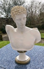 Quite large alabaster bust - alabaster,
