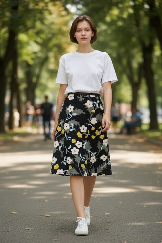 Women laura ashley skirt black - laura,