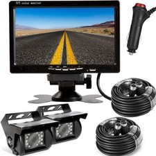 4Pin 7" HD Monitor Dual Rear