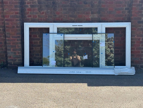 New white upvc fixed window - upvc,