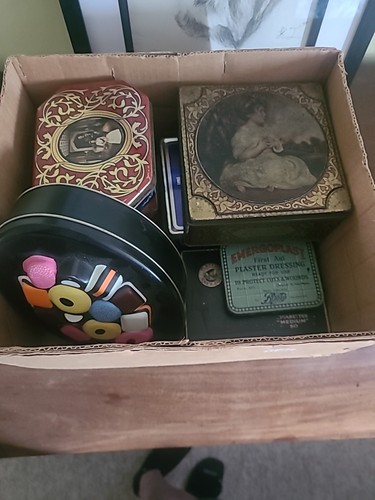 Vintage tins - vintage,