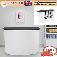 Pop Up Counter Foldable Retail Display Table Trade Exhibition Show Stand Podium