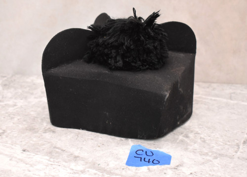 Older used black biretta - older,