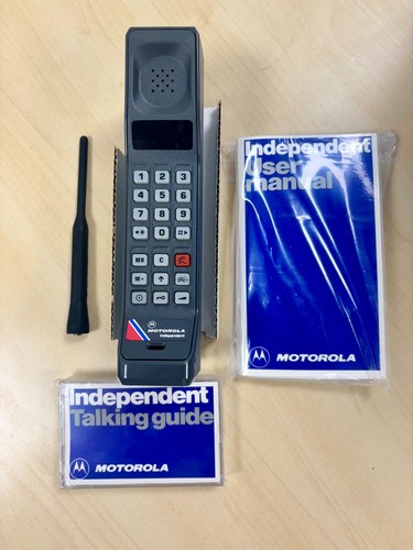 New boxed motorola independent - boxed,