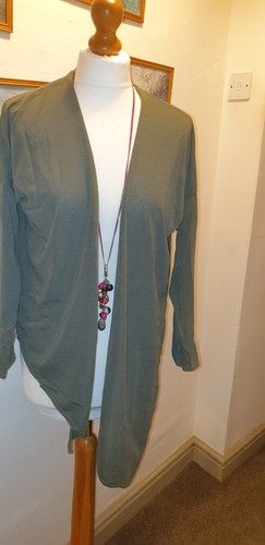 Modup olive green cardigan - olive,