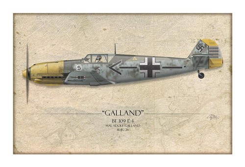 Adolf galland messerschmitt - adolf,