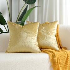 Crushed Velvet Cushion Covers