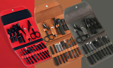 CANNI 16 Piece Manicure Pedicure Nail Care Set Cutter Clippers Kit For Men Women