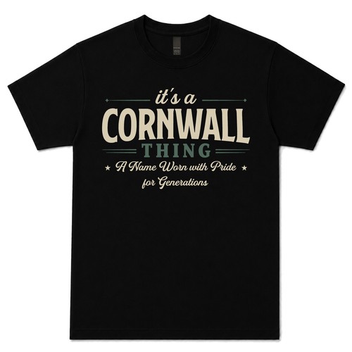 Cornwall thing a name - it's,