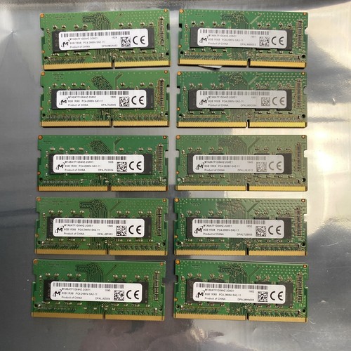 Job lot micron 8gb ddr4 - 10,