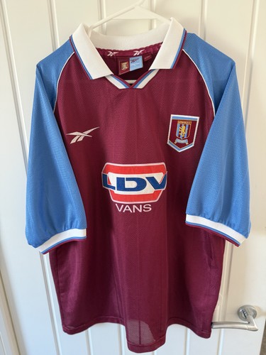 Aston villa 1998 home - aston, shirt
