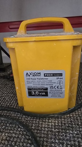 Axiom p30 0kva 110v - 3.0kva, site