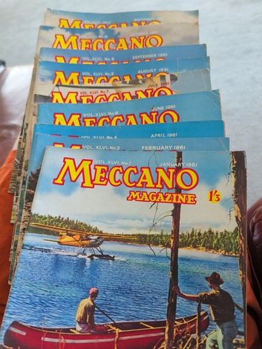 Meccano magazine issues - meccano, from