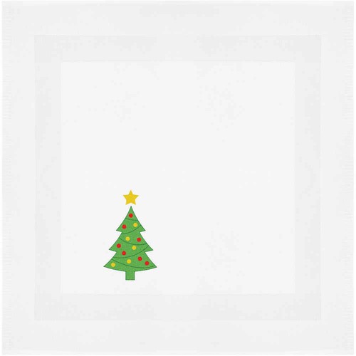 Christmas tree cotton napkin - 'christmas,