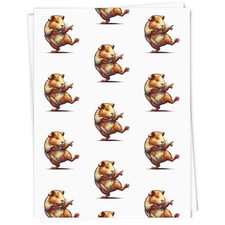 'Guinea Pig Dancing' Gift Wrap / Wrapping Paper / Gift Tags (GI053171)