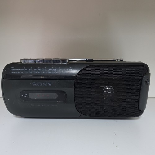 Sony radio cfm155 cassette - radio,