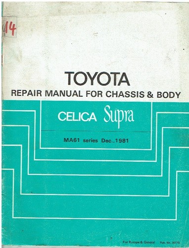 Toyota celica supra mk2 - toyota,