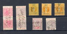 GRENADA 9 x REVENUE ST. --- F/VF -@23