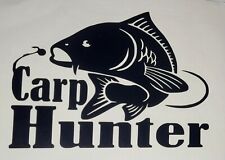 1x Carp Hunter Fishing Decal