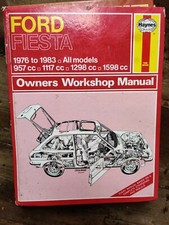 Haynes Manual Ford Fiesta MK1