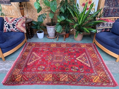 Vintage western turkish rug - vintage,