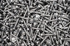 (200) Hex Rubber Washer 1/4 x