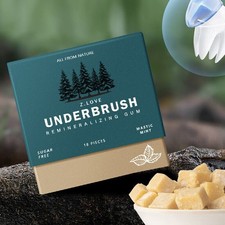 Underbrush Remineralizing Chewing Gum With Nano-Hydroxyapatite Teeth Protection