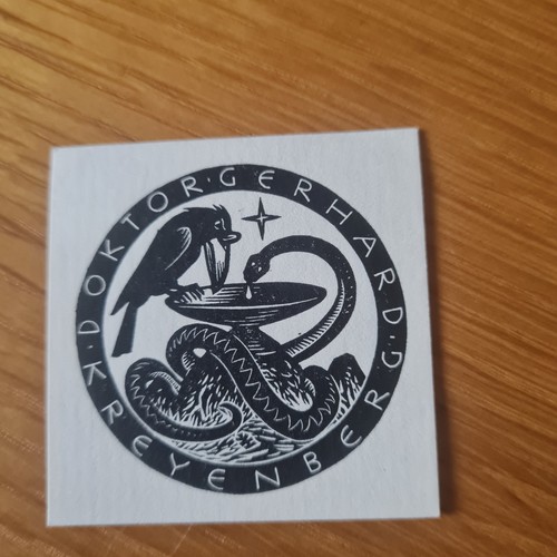 Libris doktor gerhard - ex-libris,
