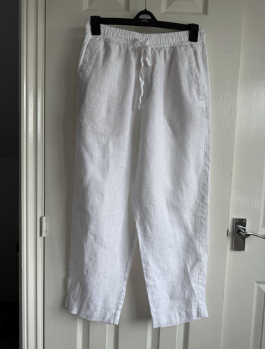 Zara white linen - zara,