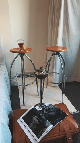 Vintage 1980s postmodern bar - vintage,