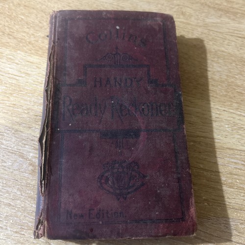 Collins handy ready - ready, reckoner