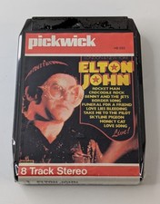 Elton John 8 Track Cartridge