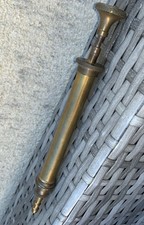 Vintage Brass Car/Motorcycle Oiler dropper Machine oil grease syringe