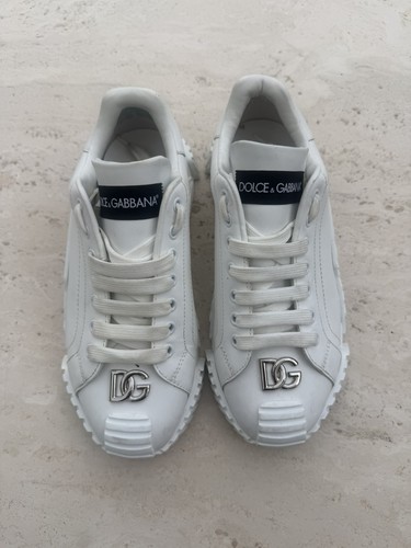 Womans white leather dolce - womans,
