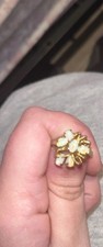 Vintage antique opal cluster - vintage,