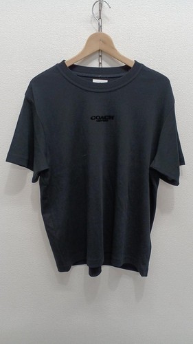Coach black logo shirt - l,