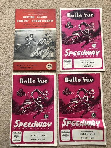 Belle vue 1960s speedway - belle,