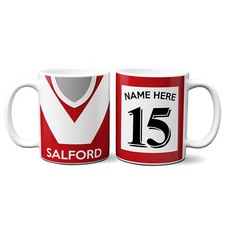 Personalised Salford Mug Rugby