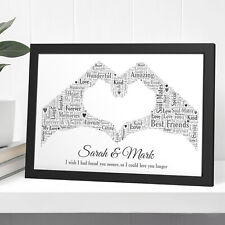 Personalised Gifts for Couples Boyfriend Girlfriend Husband Wife Him Christmas 