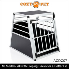 Aluminium Car Dog Cage Cozy